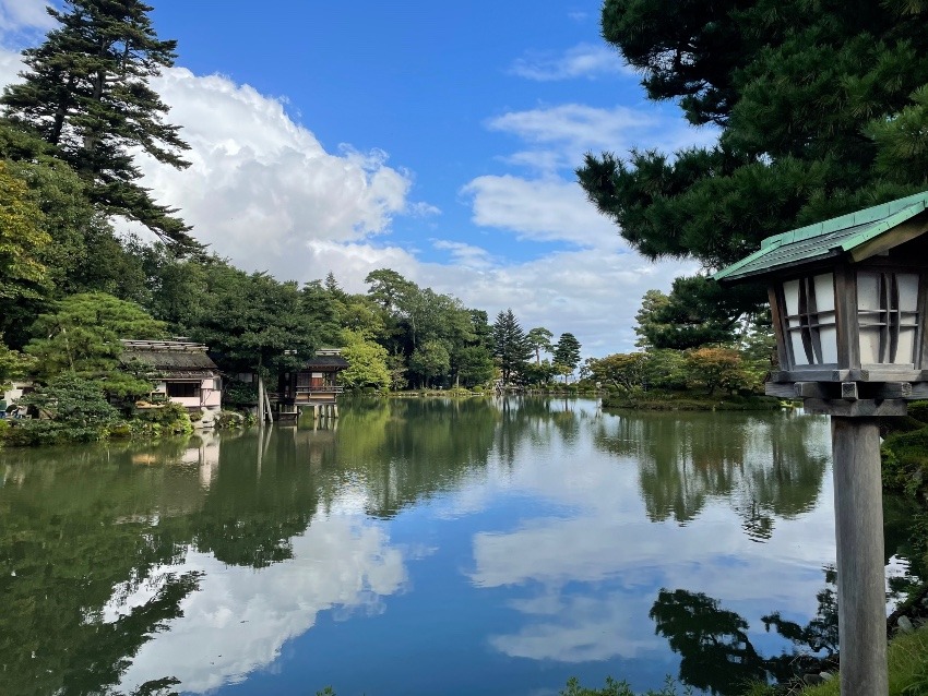 兼六園の霞ヶ池