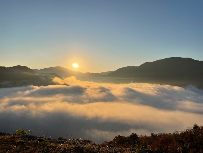 竹田城の雲海